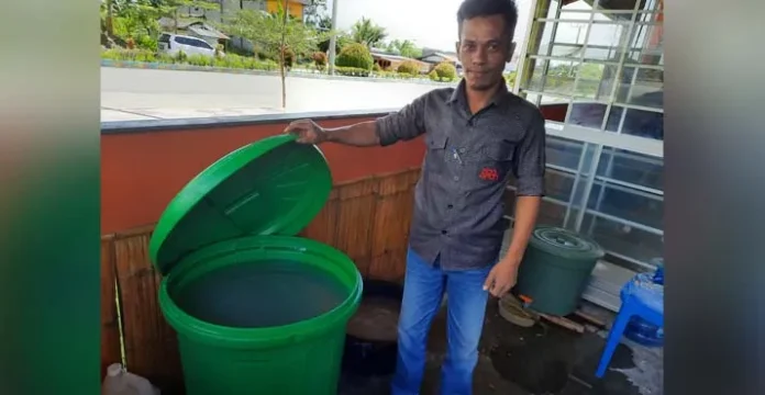 Warga Kolut Ciptakan Bibit Sabun Cair dari Minyak Kelapa