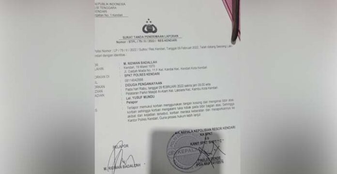 Ini Alasan Kepala Bapenda Tampar Kadis Kominfo Sultra