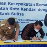 Kembangkan Layanan Teknologi Keuangan, Pemkot Kendari Teken MoU dengan Bank Sultra Kembangkan Layanan Teknologi Keuangan, Pemkot Kendari Teken MoU dengan Bank Sultra