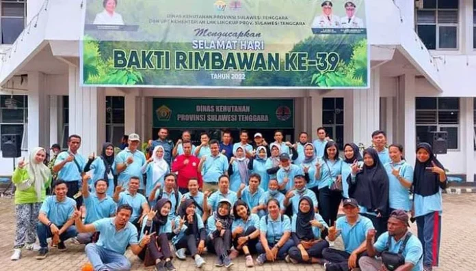 BKSDA Sultra Meriahkan Hari Bakti Rimbawan ke-39