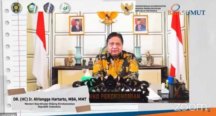 Menteri Koordinator Bidang Perekonomian Airlangga Hartarto