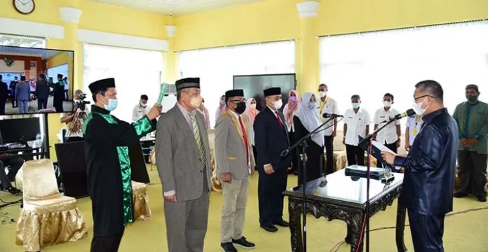 Wali Kota Kendari Lantik Empat Pejabat Pimpinan Tinggi Pratama