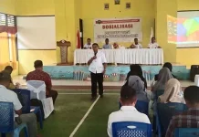 Kesbangpol Wakatobi Sosialisasi Undang-undang Bidang Politik di Tomia dan Binongko Kesbangpol Wakatobi Sosialisasi Undang-undang Bidang Politik di Tomia dan Binongko