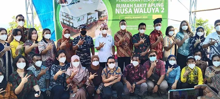 Rumah Sakit Apung Buka Pelayanan Gratis di Wakatobi