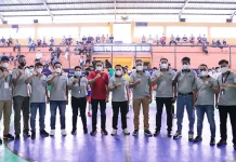 Ketum AFP Sultra Resmikan Liga Futsal Nusantara U-23 2022 di Kendari Ketum AFP Sultra Resmikan Liga Futsal Nusantara U-23 2022 di Kendari