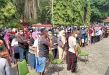 4.000 Minyak Goreng Kemasan Ludes Terjual di Pasar Murah Bulog Sultra 4.000 Minyak Goreng Kemasan Ludes Terjual di Pasar Murah Bulog Sultra