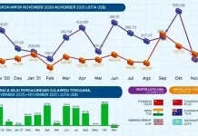 Januari 2022, Impor Sultra Naik, Ekspor Turun BPS Sultra Prediksi Produksi Beras 2022 Naik