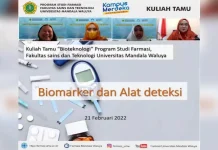 Prodi Farmasi UMW Kendari Gelar Kuliah Tamu Bahas Biomarker dan Alat Diagnostik Prodi Farmasi UMW Kendari Gelar Kuliah Tamu Bahas Biomarker dan Alat Diagnostik