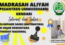 Siswa MA Pesri Kendari Sabet Medali Emas di Olimpiade Matematika Nasional Siswa MA Pesri Kendari Sabet Medali Emas di Olimpiade Matematika Nasional