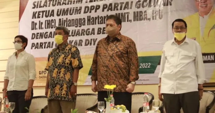 Ketum Airlangga Targetkan Yogyakarta Jadi Lumbung Suara Golkar pada Pemilu 2024 Ketum Airlangga Targetkan Yogyakarta Jadi Lumbung Suara Golkar pada Pemilu 2024