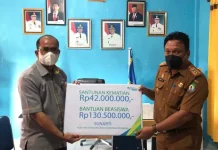 BPJS Ketenagakerjaan Konsel Berikan Santunan Rp172,5 Juta pada Ahli Waris PHTT Dinkes Bombana BPJS Ketenagakerjaan Konsel Berikan Santunan Rp172,5 Juta pada Ahli Waris PHTT Dinkes Bombana