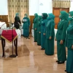 Eliati Haliana Lantik 8 Ketua Tim Penggerak PKK Kecamatan Istri Bupati Wakatobi Lantik 8 Ketua Tim Penggerak PKK Kecamatan