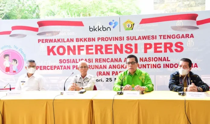 Lima Daerah di Sultra Masuk Zona Merah Kasus Stunting