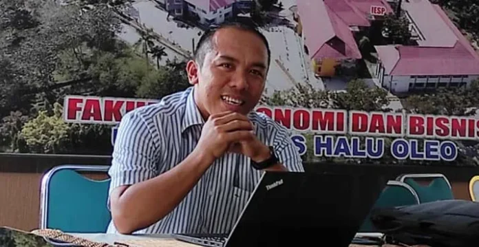 Pengamat Ekonomi dari Universitas Halu Oleo (UHO) Kendari, Syamsir Nur