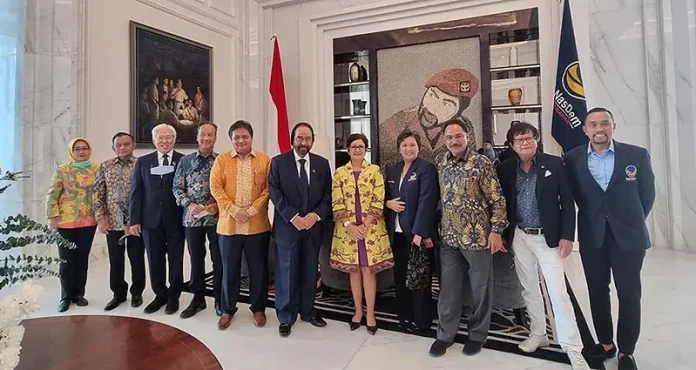 Airlangga Hartarto dan Surya Paloh Sepakat Jaga Pemerintahan Jokowi Hingga Akhir Periode