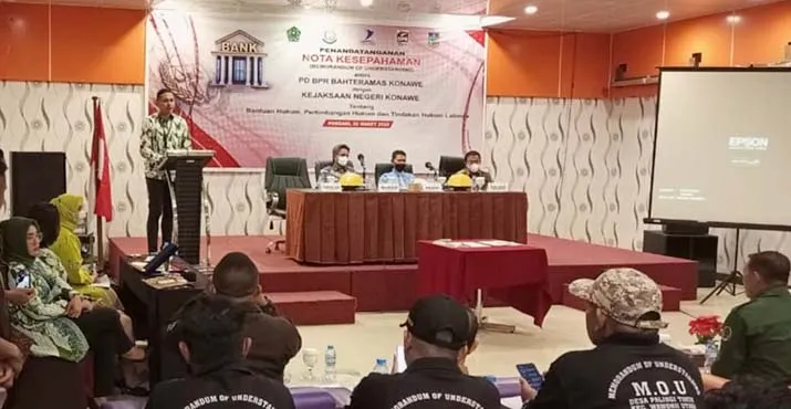 Lindungi Aset Pemda, BPR Bahteramas Konawe Gandeng Kejari untuk Bantuan Hukum
