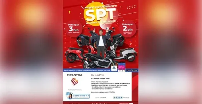 Beli Motor Honda Lewat FIFGROUP Kendari, Bisa Dapat Promo Menarik