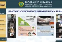 Laboratorium Prodi Farmasi Mandala Waluya Kendari Gelar Webinar Laboratorium Prodi Farmasi Mandala Waluya Kendari Gelar Webinar