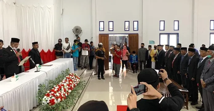 Bupati Mubar Resmi Rotasi dan Lantik 169 Pejabat