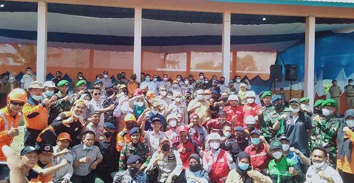 Peringati Hari Kesiapsiagaan Bencana Nasional, BPBD Sultra Gelar Simulasi Gempa