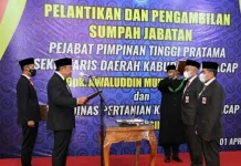 Putra Daerah Muna Jadi Sekda Kabupaten Cilacap Putra Daerah Muna Jadi Sekda Kabupaten Cilacap