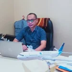 Lonjakan Penumpang Diprediksi H-7 Lebaran, Harga Tiket Garuda Tidak Naik General Manager (GM) PT Garuda Indonesia Branch Office Kendari Syaiful Bahri