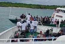 KM Cantika Lestari 8F Evakuasi Kapal Mati Mesin Rute Baubau-Wanci KM Cantika Lestari 8F Evakuasi Kapal Mati Mesin Rute Baubau-Wanci