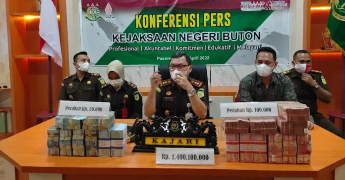 Kejari Buton Tetapkan Tersangka Kasus Pengadaan Saluran Air