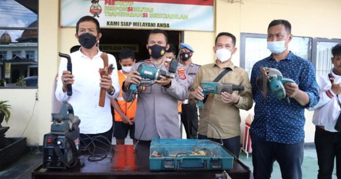 Dua Pembobol Gudang Pertukangan di Kendari Ditangkap, Satu Masih DPO