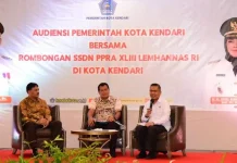 Sambut Kunjungan Lemhanas RI, Sulkarnain Paparkan Perkembangan Kota Kendari Sambut Kunjungan Lemhanas RI, Sulkarnain Paparkan Perkembangan Kota Kendari