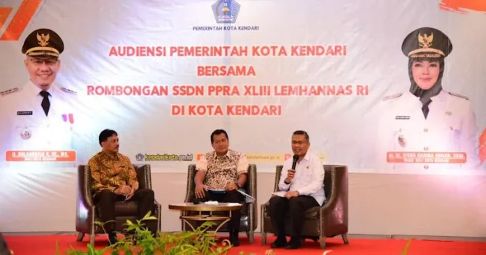 Sambut Kunjungan Lemhanas RI, Sulkarnain Paparkan Perkembangan Kota Kendari Sambut Kunjungan Lemhanas RI, Sulkarnain Paparkan Perkembangan Kota Kendari