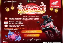 Ikut Vaksinasi Berhadiah Voucher Belanja Bareng Honda di Kendari Ikut Vaksinasi Berhadiah Voucher Belanja Bareng Honda di Kendari
