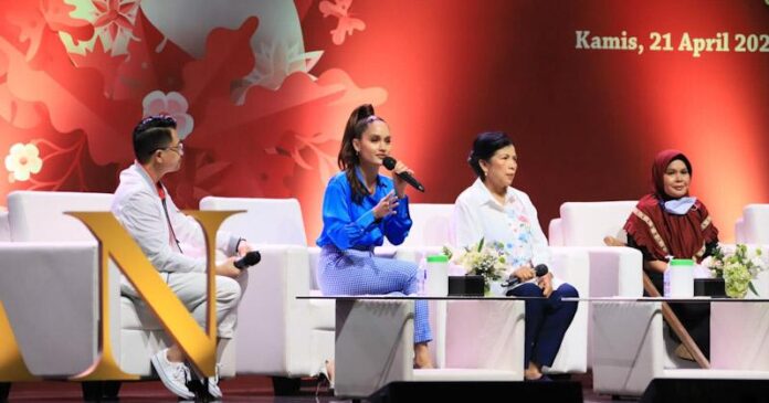 Jadi Brand Ambassador BRI, Cinta Laura: What I Love is BRI, Perempuan Bisa Memulai Bisnis