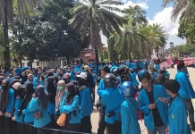 Mahasiswa Mulai Padati Kantor DPRD Sultra, Aksi Berjalan Kondusif Mahasiswa Mulai Padati Kantor DPRD Sultra, Aksi Berjalan Kondusif