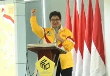 Nurul Arifin Tegaskan Golkar Dukung Pemilu 2024 Sesuai Jadwal Wakil Ketua Umum DPP Partai Golkar Bidang Kominfo, Nurul Arifin