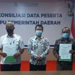 Pemda Mubar dan BPJS Kesehatan Cabang Baubau Rekonsiliasi Data Peserta Jamkesda Pemda Mubar dan BPJS Kesehatan Cabang Baubau Rekonsiliasi Data Peserta Jamkesda
