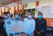 Pemkot Kendari Resmi Salurkan BLT Minyak Goreng Pemkot Kendari Resmi Salurkan BLT Minyak Goreng