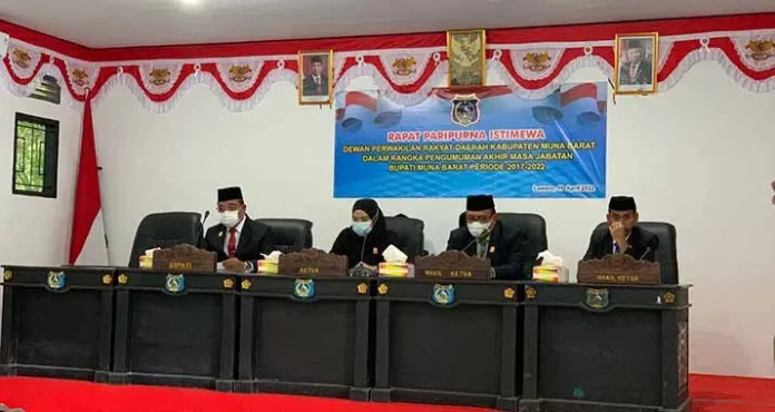 DPRD Gelar Paripurna Pengumuman Akhir Masa Jabatan Bupati Mubar