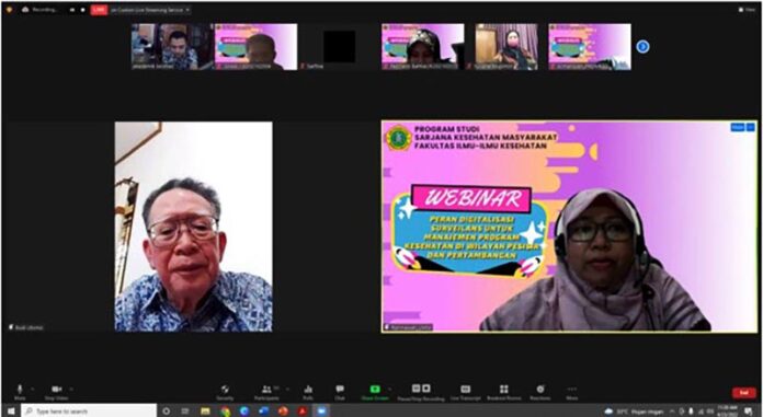 Prodi Kesmas UMW Kendari Gelar Webinar untuk Meningkatkan Digitalisasi Surveilans