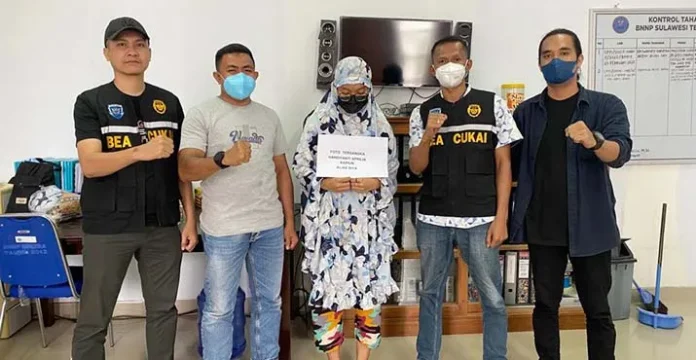 Terima Paket Ganja dari Ekspedisi, Seorang Wanita di Kendari Ditangkap