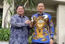 AHY Doakan Airlangga Sukses Jabat Menko Perekonomian AHY Doakan Airlangga Sukses Jabat Menko Perekonomian