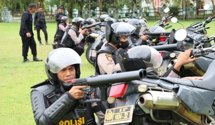 Polres Konawe Gelar Pelatihan Pengurai Massa