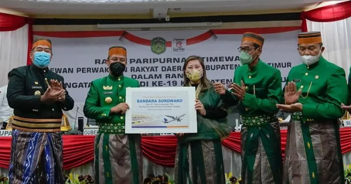 PT Vale Serahkan Aset Bandara Sorowako ke Pemda Sulsel
