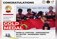 Pedayung Sultra Raih Medali Emas di Sea Games 2022, Catat Waktu 6 Menit 47,7 Detik Pedayung Sultra Raih Medali Emas di Sea Games 2022, Catat Waktu 6 Menit 47,7 Detik
