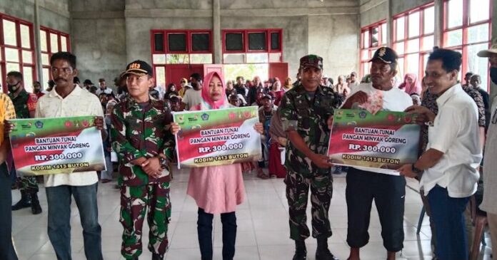 Ribuan Warga Kaledupa Wakatobi Kebagian Bantuan Tunai