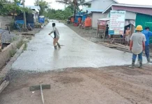 VDNI Kembali Bangun 2 Km Jalan Beton di Desa Tani Indah VDNI Kembali Bangun 2 Km Jalan Beton di Desa Tani Indah
