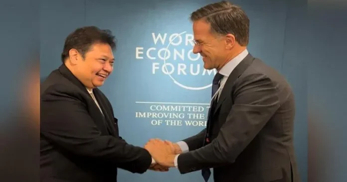 Menko Airlangga dan Perdana Menteri Belanda Lakukan Pertemuan Bilateral, Bahas Kerja Sama Ekonomi dan Situasi Global