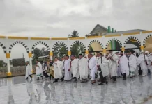 Calon Jamaah Haji Kota Kendari Ikuti Praktek Manasik Calon Jamaah Haji Kota Kendari Ikuti Praktek Manasik