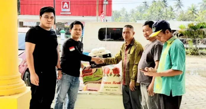 bantuan Banjir Landa Tiga Desa di Kecamatan Molawe Konut, KSO-MTT Beri Bantuan Sembako