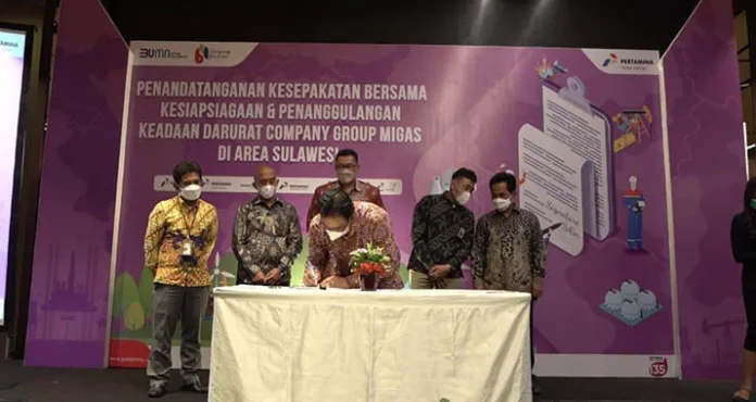 Percepat Penanganan Risiko Bisnis, Pertamina Group dan Perusahaan Migas se-Sulawesi Teken MoU